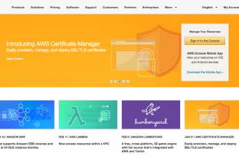 Amazon offers free SSL/TLS-based security certificates