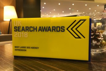 impression best large seo agency uk search awards
