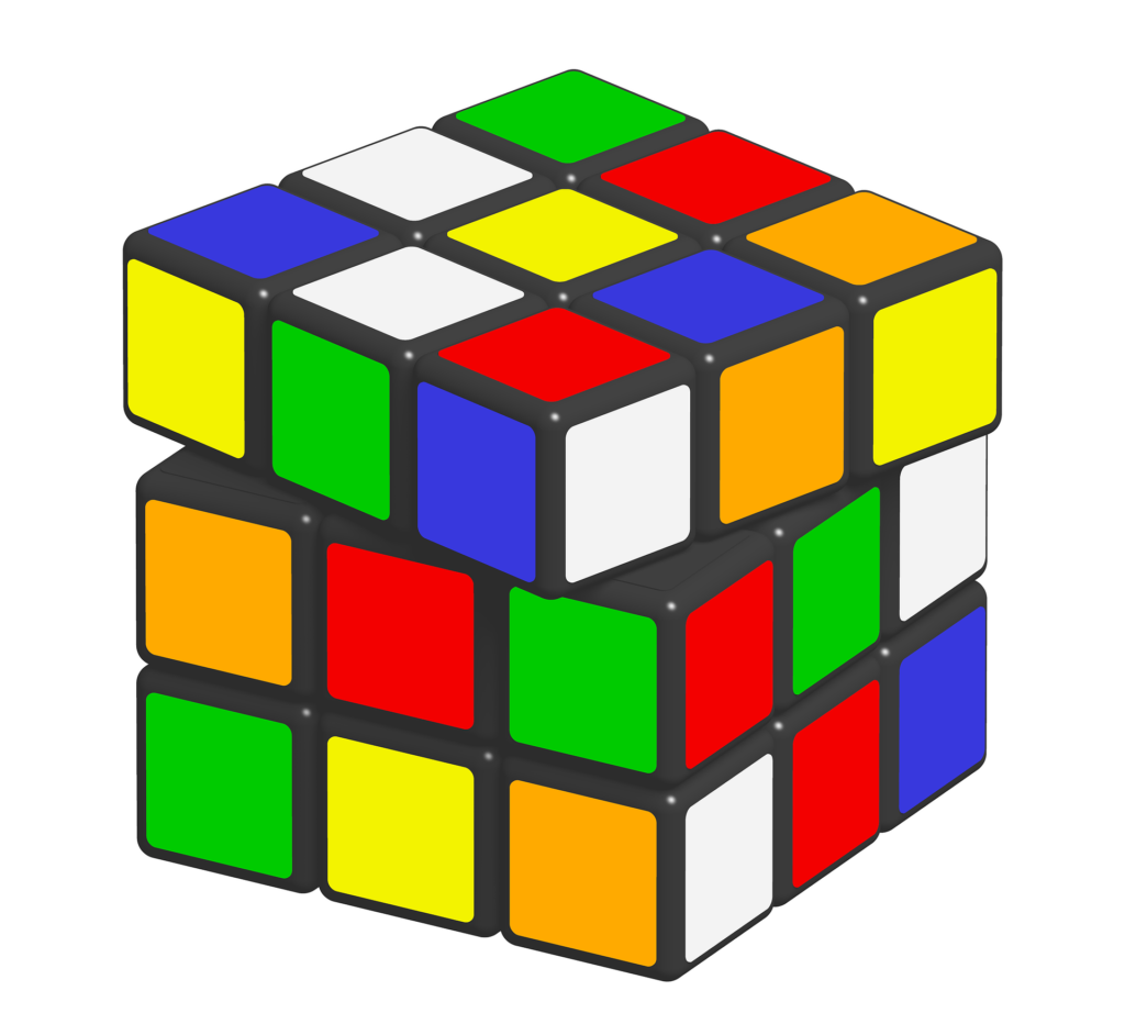 A Rubik's cube